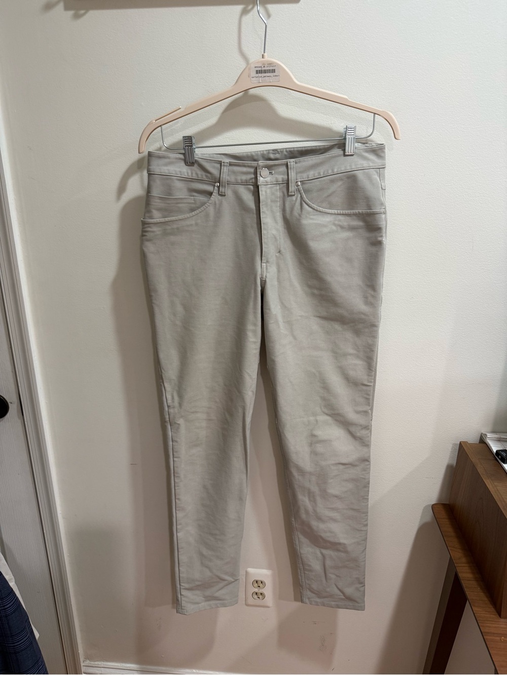 lululemon athletica ABC Utility Light Gray Casual Pants
